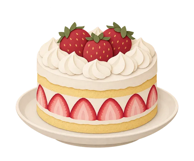 Kue ulang tahun strawberry